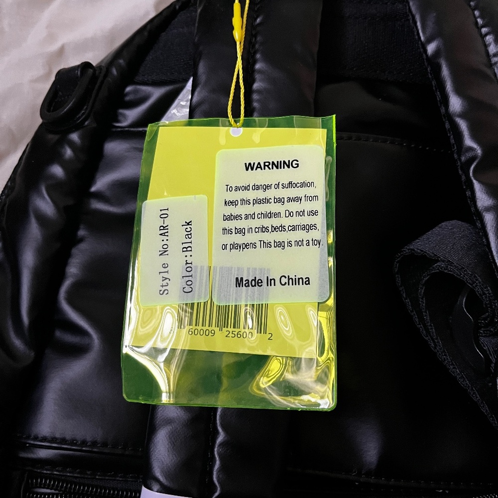 Citymouse Commuter Backpack Diaper Bag (Black) - Picture 5 of 5